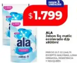 Supermayorista Vital Ala jabon liq matic ecolavado oferta