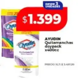 Supermayorista Vital Ayudin quitamanchas daypack oferta