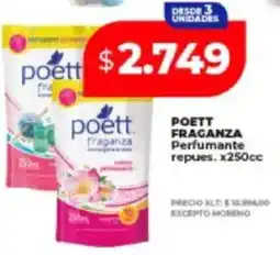 Supermayorista Vital Poett fraganza perfumante repues. oferta
