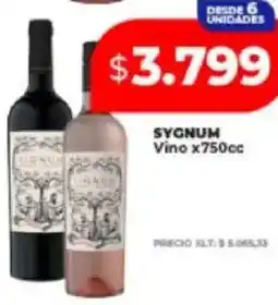 Supermayorista Vital Sygnum vino oferta