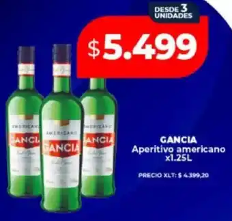 Supermayorista Vital Gancia aperitivo americano oferta