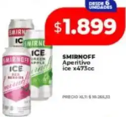 Supermayorista Vital Smirnoff aperitivo ice oferta