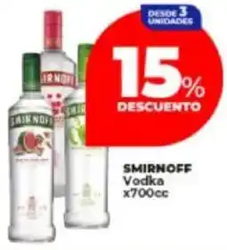 Supermayorista Vital Smirnoff vodka oferta