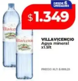 Supermayorista Vital Villavicencio agua mineral oferta