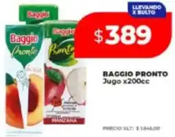 Supermayorista Vital Baggio pronto jugo oferta