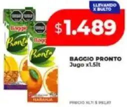 Supermayorista Vital Baggio pronto jugo oferta