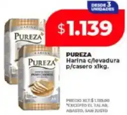Supermayorista Vital Pureza harina c/levadura p/casero oferta
