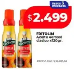 Supermayorista Vital Fritolim acelte aerosol clasico oferta