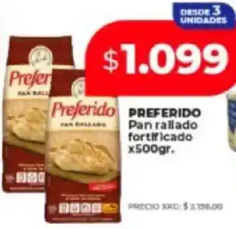 Supermayorista Vital Preferido pan rallado fortificado oferta