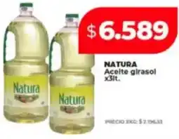 Supermayorista Vital Natura aceite girasol oferta