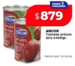 Supermayorista Vital Arcor tomate entero lata oferta