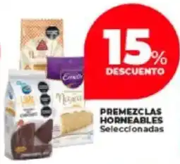 Supermayorista Vital Premezclas horneables seleccionadas oferta