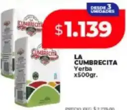 Supermayorista Vital La cumbrecita yerba oferta