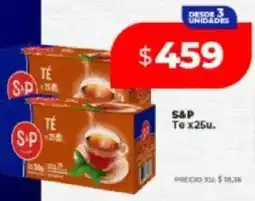 Supermayorista Vital S&P Té oferta