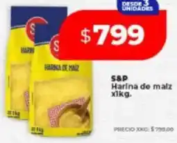Supermayorista Vital S&P Harina de maíz oferta