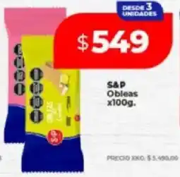 Supermayorista Vital S&P Obleas oferta