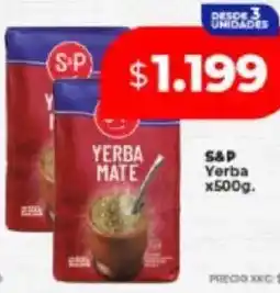 Supermayorista Vital S&P yerba mate oferta