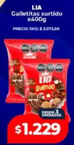 Supermayorista Vital Lia galletitas surtido oferta