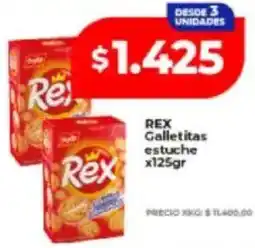 Supermayorista Vital Rex galletitas estuche oferta