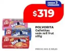 Supermayorista Vital Polvorita galletitas vain rell frut oferta
