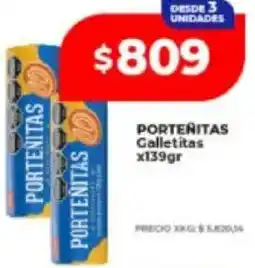 Supermayorista Vital Porteñitas galletitas oferta