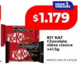 Supermayorista Vital Kit Kat chocolate oblea clasica oferta