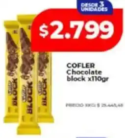 Supermayorista Vital Cofler chocolate block oferta