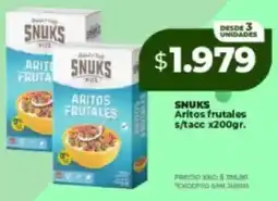 Supermayorista Vital Snuks aritos frutales s/tacc oferta