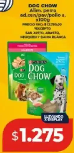Supermayorista Vital Purina dog chow alim. perro ad.cen/pav/pollo oferta