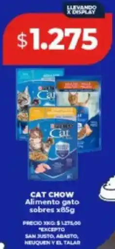 Supermayorista Vital Purina cat chow alimento gato sobres oferta