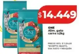 Supermayorista Vital One alim. gato carne oferta