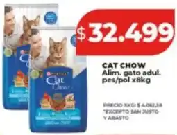Supermayorista Vital Purina cat chow alim. gato adul. pes/pol oferta