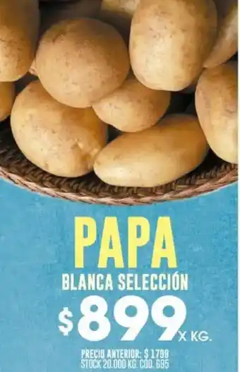 Coto Papa blanca selección oferta
