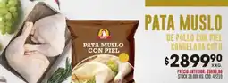 Coto Pata muslo de pollo con piel congelada coto oferta