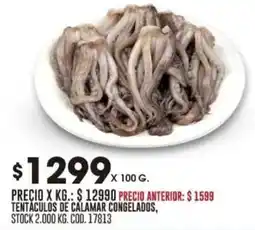 Coto Tentaculos de calamar congelados oferta