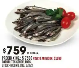 Coto Cornalitos congélados oferta