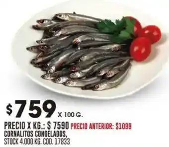Coto Cornalitos congélados oferta