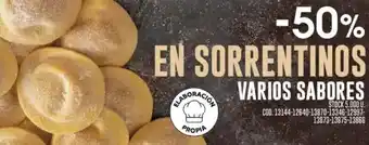 Coto En sorrentinos varios sabores oferta