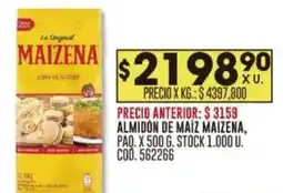 Coto Maizena almidón de maiz oferta