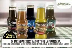 Coto La Parmesana salsas/aderezos oferta