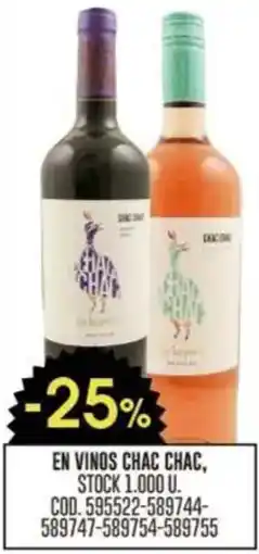 Coto Chac chac en vinos oferta