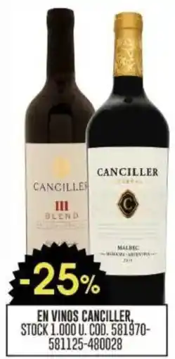 Coto Canciller en vinos oferta