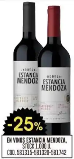 Coto Estancia mendoza en vinos oferta