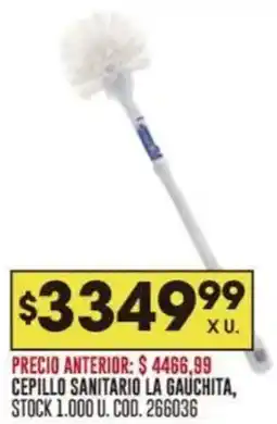 Coto La gauchita cepillo sanitario oferta