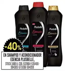 Coto Plusbelle esencia en shampoo y acondicionador oferta