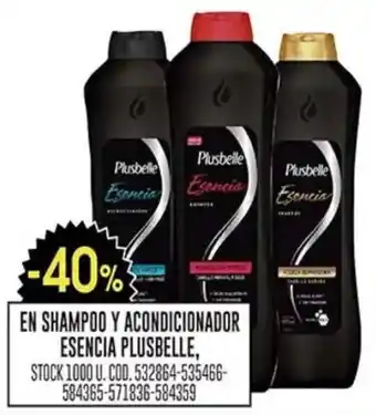 Coto Plusbelle esencia en shampoo y acondicionador oferta