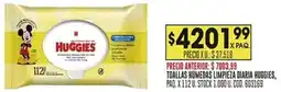 Coto Huggies toallas humedas limpieza diaria oferta