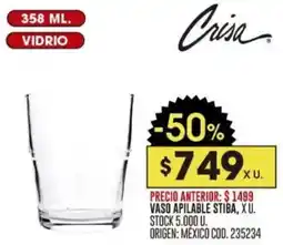 Coto Vidrio crisa oferta