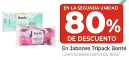 Supermercados DIA Bonté en jabones tripack oferta