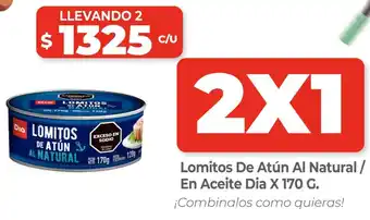 Supermercados DIA Dia lomitos de atún al natural/ en aceite oferta